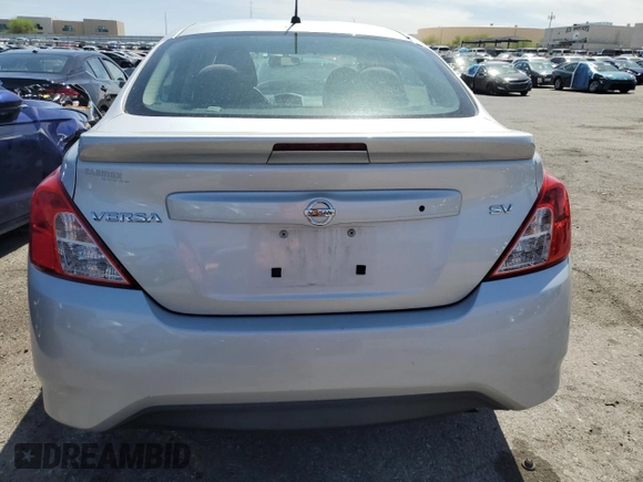 2018 Nissan Versa Sedan SV with VIN 3N1CN7AP4JK404807, listed as a Copart auction lot 53169255 with 66,702 mi miles and Salvage Title. Bid and sale history available at carsss.com. Image 6.