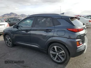 2020 Hyundai Kona Limited z VIN KM8K33A51LU434383, wystawiony jako Copart lot #51692775 z przebiegiem 44 046 mil mil oraz Szkoda całkowita • Salvage title. Historia ofert i sprzedaży dostępna na DreamBid. Obrazek 2.