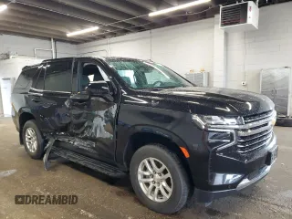 2022 Chevrolet Tahoe LT z VIN 1GNSKNKD0NR196614, wystawiony jako Copart lot #57806285 z przebiegiem 25 706 mil mil oraz Szkoda całkowita • Salvage title. Historia ofert i sprzedaży dostępna na DreamBid. Obrazek 4.