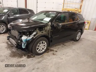 2022 Chevrolet Equinox LT with VIN 3GNAXKEV9NL106447, listed as a IAAI auction lot 41914502 with 34,715 mi miles and . Bid and sale history available at DreamBid. Image 17.