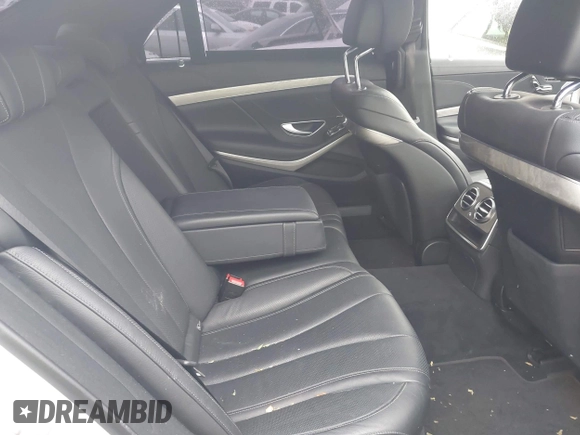 2017 Mercedes-Benz S 550 with VIN WDDUG8CB1HA315801, listed as a IAAI auction lot 41910121 with 46,439 mi miles and . Bid and sale history available at carsss.com. Image 8.