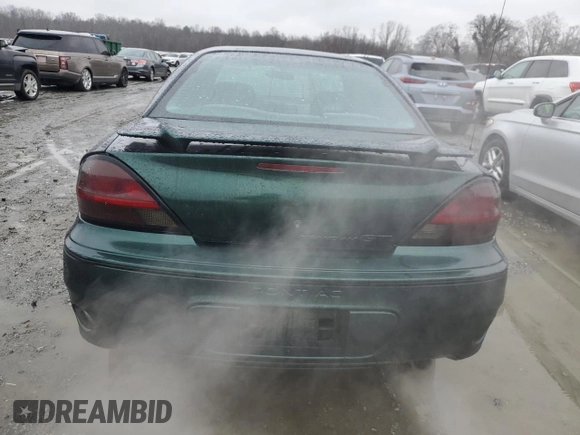 2001 Pontiac Grand Am GT with VIN 1G2NW52E81C266753, listed as a Copart auction lot 45086335 with 181,742 mi miles and Salvage Title. Bid and sale history available at carsss.com. Image 6.