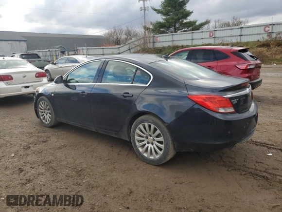 2011 Buick Regal CXL Turbo TO1 with VIN W04GV5EVXB1092131, listed as a Copart auction lot 79156794 with 156,505 mi miles and Clean Title. Bid and sale history available at carsss.com. Image 2.