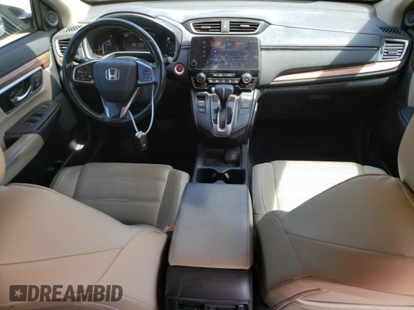 2018 Honda CR-V EX-L with VIN 2HKRW1H84JH518798, listed as a Copart auction lot 53500745 with 131,475 mi miles and Salvage Title. Bid and sale history available at DreamBid. Image 8.