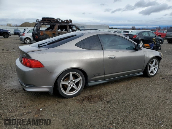 2005 Acura RSX with VIN JH4DC53885S004864, listed as a Copart auction lot 85570734 with 237,380 mi miles and Salvage title. Bid and sale history available at DreamBid. Image 3.