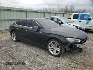 2019 Audi A5 Sportback Premium with VIN WAUANCF51KA053164, listed as a Copart auction lot 47282683 with 0 mi miles. Bid and sale history available at carsss.com. Image 4.