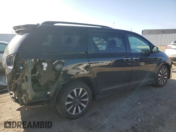 2018 Toyota Sienna XLE with VIN 5TDDZ3DC9JS198492, listed as a Copart auction lot 51182785 with 114,771 mi miles and Salvage Title. Bid and sale history available at carsss.com. Image 3.