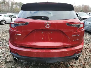 2021 Acura RDX w/A-Spec Package with VIN 5J8TC2H6XML046482, listed as a Copart auction lot 81801204 with 64,296 mi miles and Salvage Title. Bid and sale history available at carsss.com. Image 6.