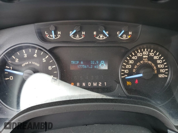 2011 Ford F-150 XL with VIN 1FTFX1EF7BFA99425, listed as a Copart auction lot 58666565 with 177,561 mi miles and Clean title. Bid and sale history available at DreamBid. Image 9.