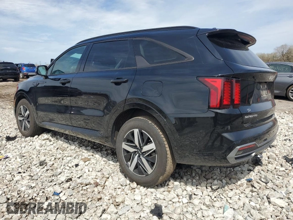 2023 Kia Sorento EX z VIN 5XYRH4LFXPG203750, wystawiony jako Copart lot #54191305 z przebiegiem 54 320 mil mil oraz Szkoda całkowita • Salvage title. Historia ofert i sprzedaży dostępna na DreamBid. Obrazek 2.