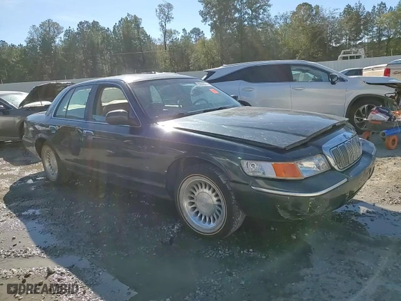 1998 Mercury Grand Marquis LS with VIN 2MEFM75WXWX693138, listed as a Copart auction lot 82628274 with 86,291 mi miles and Salvage Title. Bid and sale history available at carsss.com. Image 10.