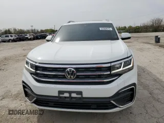 2021 Volkswagen Atlas SEL R-Line с VIN 1V2SR2CA8MC584357, выставлен на аукционе Copart как лот 53303615 с пробегом 37 384 миль миль и Списание • Salvage title. История ставок и продаж доступна на DreamBid. Изображение 5.
