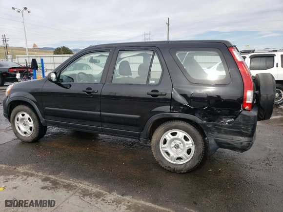 2005 Honda CR-V LX with VIN JHLRD78525C064876, listed as a Copart auction lot 50389235 with 77,607 mi miles and Salvage Title. Bid and sale history available at carsss.com. Image 2.