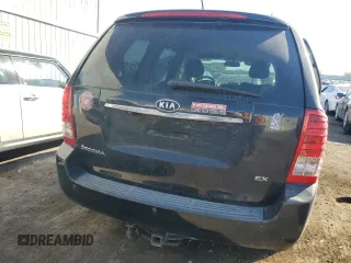 2012 Kia Sedona EX with VIN KNDMH4C75C6436757, listed as a Copart auction lot 76171674 with 163,404 mi miles and Clean Title. Bid and sale history available at carsss.com. Image 6.