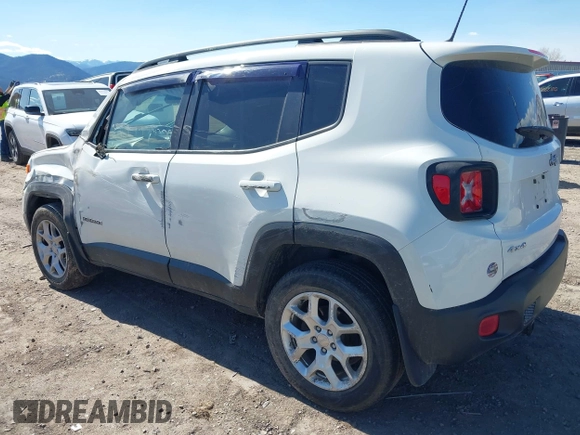 2017 Jeep Renegade Altitude with VIN ZACCJBBBXHPF94865, listed as a IAAI auction lot 42058023 with 92,538 mi miles and . Bid and sale history available at DreamBid. Image 3.