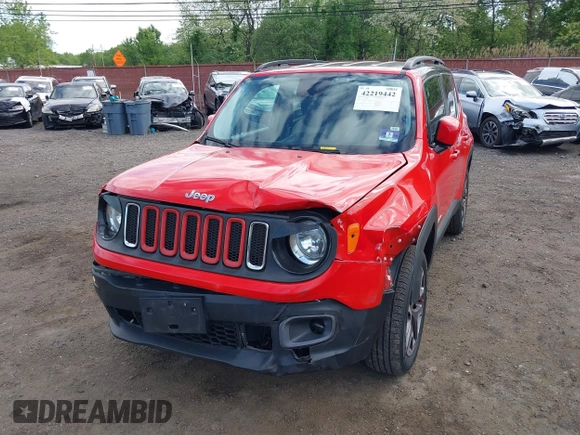 2015 Jeep Renegade Latitude z VIN ZACCJBBT1FPB33219, wystawiony jako IAAI lot #42219442 z przebiegiem 171 868 mil mil oraz . Historia ofert i sprzedaży dostępna na DreamBid. Obrazek 6.