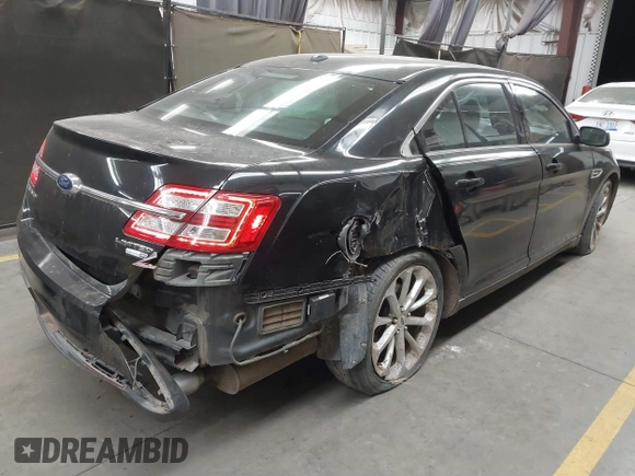 2015 Ford Taurus Limited with VIN 1FAHP2J83FG152343, listed as a IAAI auction lot 41507478 with 97,648 mi miles. Bid and sale history available at carsss.com. Image 4.