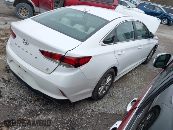 2018 Hyundai Sonata SE with VIN 5NPE24AF6JH601623, listed as a IAAI auction lot 41854043 with Not Provided miles and . Bid and sale history available at carsss.com. Image 4.