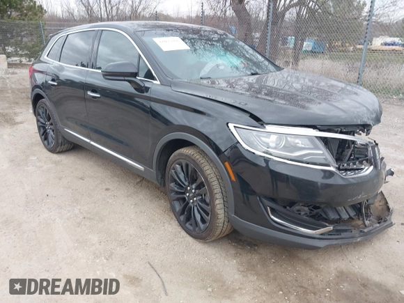 2016 Lincoln MKX Reserve with VIN 2LMTJ8LP0GBL31400, listed as a IAAI auction lot 42073406 with 136,551 mi miles. Bid and sale history available at carsss.com. Image 1.