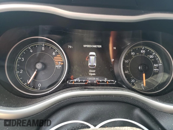 2016 Jeep Cherokee Limited with VIN 1C4PJLDB0GW136788, listed as a Copart auction lot 69684644 with 126,039 mi miles and Salvage title. Bid and sale history available at DreamBid. Image 9.