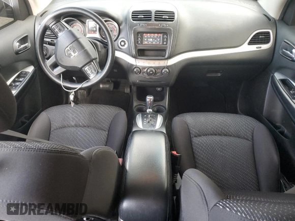 2014 Dodge Journey SXT with VIN 3C4PDCBG5ET227189, listed as a Copart auction lot 88994355 with 166,989 mi miles and Salvage Title. Bid and sale history available at carsss.com. Image 8.
