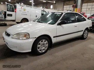 1999 Honda Civic DX with VIN 1HGEJ6225XL071578, listed as a Copart auction lot 81807644 with 201,519 mi miles and Salvage Title. Bid and sale history available at carsss.com. Image 1.