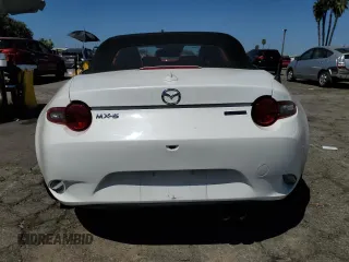 2021 Mazda MX-5 Miata Grand Touring with VIN JM1NDAD77M0459510, listed as a Copart auction lot 68654874 with 39,657 mi miles and Salvage title. Bid and sale history available at DreamBid. Image 6.