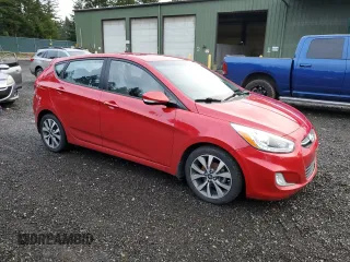 2015 Hyundai Accent Sport with VIN KMHCU5AEXFU205024, listed as a Copart auction lot 87318654 with 113,198 mi miles and Clean Title. Bid and sale history available at carsss.com. Image 4.