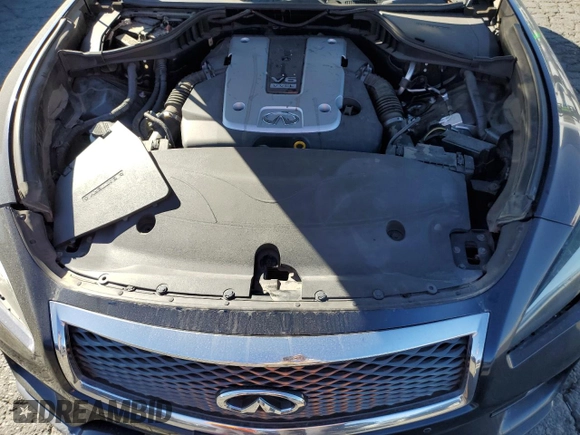 2017 Infiniti Q70 3.7 with VIN JN1BY1AP3HM740684, listed as a Copart auction lot 87654345 with 95,830 mi miles and Salvage Title. Bid and sale history available at DreamBid. Image 11.