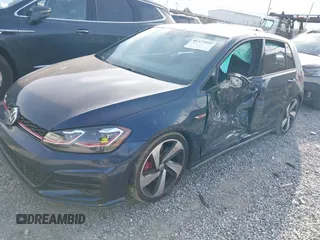2019 Volkswagen GTI S z VIN 3VW5T7AU9KM031316, wystawiony jako IAAI lot #41377435 z przebiegiem Nie podano mil oraz . Historia ofert i sprzedaży dostępna na DreamBid. Obrazek 2.