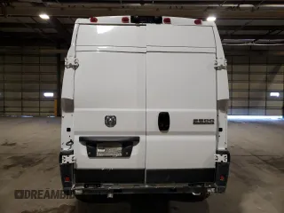 2024 Ram ProMaster Cargo Tradesman with VIN 3C6LRVDGXRE133304, listed as a Copart auction lot 49920835 with 23,133 mi miles and Salvage Title. Bid and sale history available at DreamBid. Image 6.