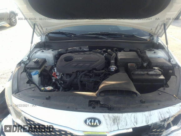 2016 Kia Optima SX Turbo with VIN 5XXGW4L2XGG012067, listed as a IAAI auction lot 41696176 with 81,520 mi miles and . Bid and sale history available at carsss.com. Image 10.