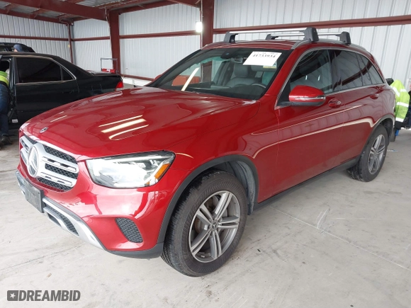 2020 Mercedes-Benz GLC with VIN W1N0G8EB0LF852363, listed as a IAAI auction lot 41733934 with 84,886 mi miles. Bid and sale history available at carsss.com. Image 19.