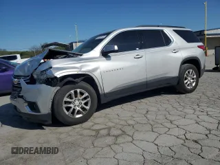 2019 Chevrolet Traverse LT z VIN 1GNERHKW2KJ245737, wystawiony jako Copart lot #53430115 z przebiegiem 162 294 mil mil oraz Szkoda całkowita • Salvage title. Historia ofert i sprzedaży dostępna na DreamBid. Obrazek 1.
