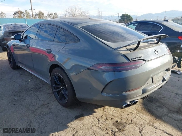 2019 Mercedes-Benz AMG GT with VIN WDD7X6BB3KA004073, listed as a IAAI auction lot 41603609 with NaN miles. Bid and sale history available at carsss.com. Image 3.