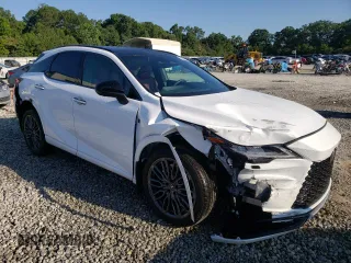2023 Lexus RX with VIN 2T2BCMEAXPC006344, listed as a Copart auction lot 58256654 with 9,590 mi miles and Salvage Title. Bid and sale history available at carsss.com. Image 4.