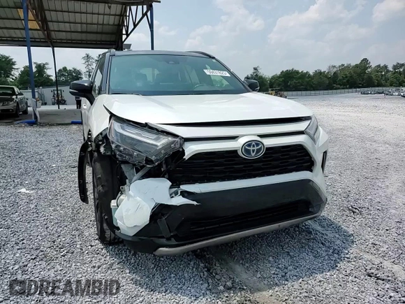 2023 Toyota RAV4 Hybrid XSE with VIN JTME6RFV2PJ035719, listed as a Copart auction lot 59431825 with 51,055 mi miles and Salvage title. Bid and sale history available at DreamBid. Image 14.