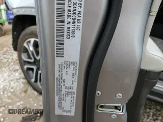 2022 Jeep Compass Limited with VIN 3C4NJDCB4NT113810, listed as a Copart auction lot 54395785 with 38,871 mi miles and Non repairable. Bid and sale history available at DreamBid. Image 12.