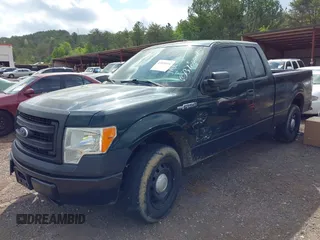 2014 Ford F-150 XL with VIN 1FTEX1CM8EFB18162, listed as a IAAI auction lot 41929491 with 1 mi miles. Bid and sale history available at carsss.com. Image 17.