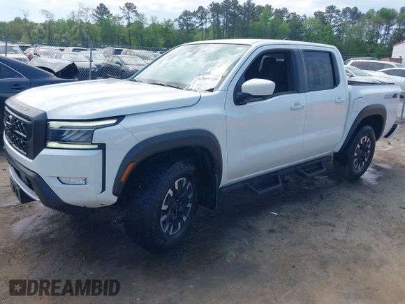 2023 Nissan Frontier Pro-4X with VIN 1N6ED1EK4PN646503, listed as a IAAI auction lot 42069729 with 40,951 mi miles and . Bid and sale history available at DreamBid. Image 2.