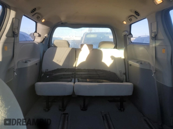 2012 Toyota Sienna with VIN 5TDZK3DC9CS204787, listed as a Copart auction lot 89138125 with 151,131 mi miles and Salvage Title. Bid and sale history available at carsss.com. Image 10.