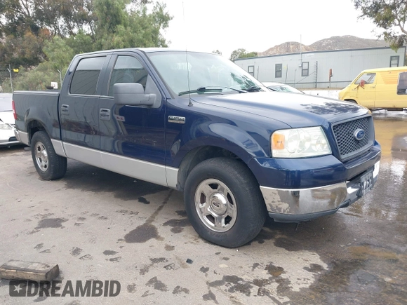 2005 Ford F-150 XLT with VIN 1FTPW12515KE63756, listed as a IAAI auction lot 42191650 with 176,285 mi miles and . Bid and sale history available at DreamBid. Image 1.