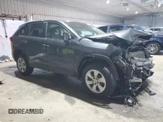 2024 Toyota RAV4 LE with VIN 2T3G1RFV1RC459115, listed as a Copart auction lot 45691045 with 0 mi miles and Salvage Title. Bid and sale history available at carsss.com. Image 4.