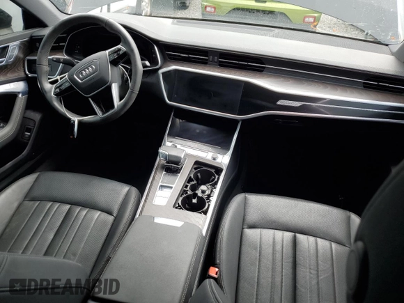 2021 Audi A7 Premium Plus with VIN WAUU2AF2XMN029246, listed as a Copart auction lot 74049384 with 0 mi miles and Non Repairable. Bid and sale history available at carsss.com. Image 8.
