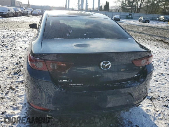 2019 Mazda 3 w/Select with VIN JM1BPACL2K1112568, listed as a Copart auction lot 88020335 with 53,446 mi miles and Salvage Title. Bid and sale history available at carsss.com. Image 6.