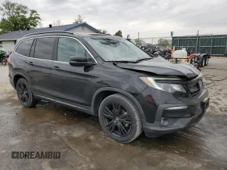 2021 Honda Pilot Special Edition with VIN 5FNYF5H20MB005405, listed as a Copart auction lot 53247795 with 41,958 mi miles and Salvage Title. Bid and sale history available at DreamBid. Image 4.