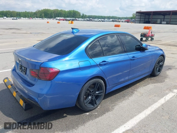 2015 BMW 3 Series 328i xDrive with VIN WBA3B3C57FJ985025, listed as a IAAI auction lot 42140398 with 134,643 mi miles and . Bid and sale history available at DreamBid. Image 4.