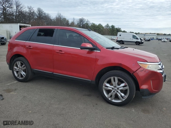 2011 Ford Edge Limited with VIN 2FMDK4KC7BBB40702, listed as a Copart auction lot 51693195 with 187,143 mi miles and Salvage Title. Bid and sale history available at carsss.com. Image 4.