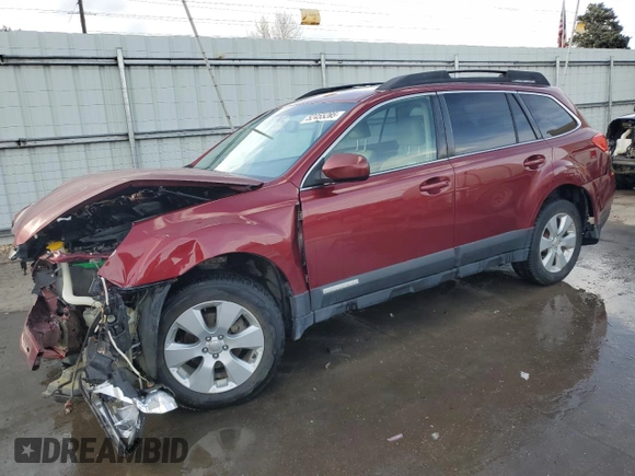 2011 Subaru Outback 2.5i Limited Pwr Moon with VIN 4S4BRCKC5B3370395, listed as a Copart auction lot 52455205 with 151,540 mi miles and Salvage Title. Bid and sale history available at carsss.com. Image 1.