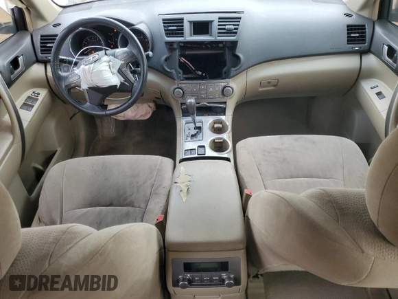 2010 Toyota Highlander Sport with VIN 5TDXK3EH8AS003350, listed as a Copart auction lot 76186544 with 192,380 mi miles and Salvage title. Bid and sale history available at DreamBid. Image 8.